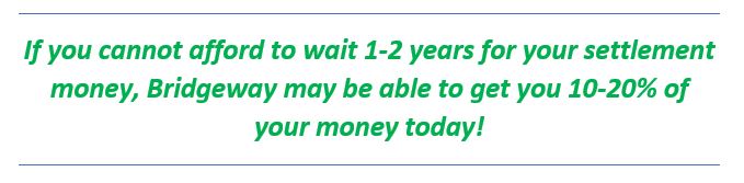 Pre-settlement funding is quick and easy, also you only have to pay back the money you borrow if you win your case.